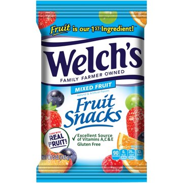 Welch's Mixed Fruit Snacks, 5 oz