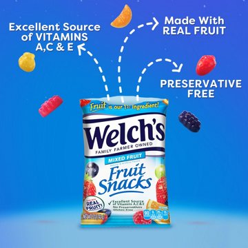 Welch's Mixed Fruit Snacks, 5 oz