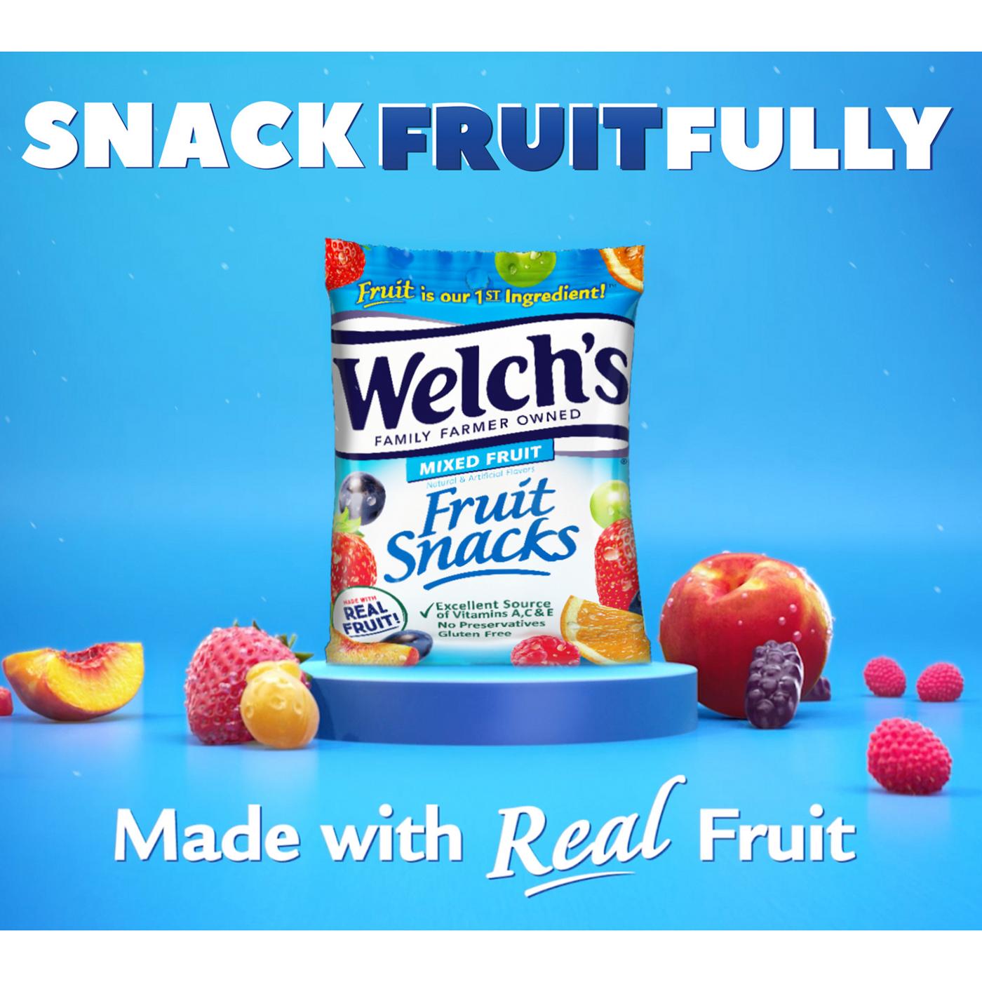 Welch's Fruit Snacks, Mixed Fruit; image 4 of 4