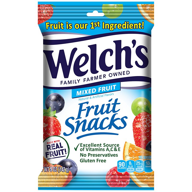 Welch's Fruit Snacks, Mixed Fruit - Shop Fruit Snacks at H-E-B