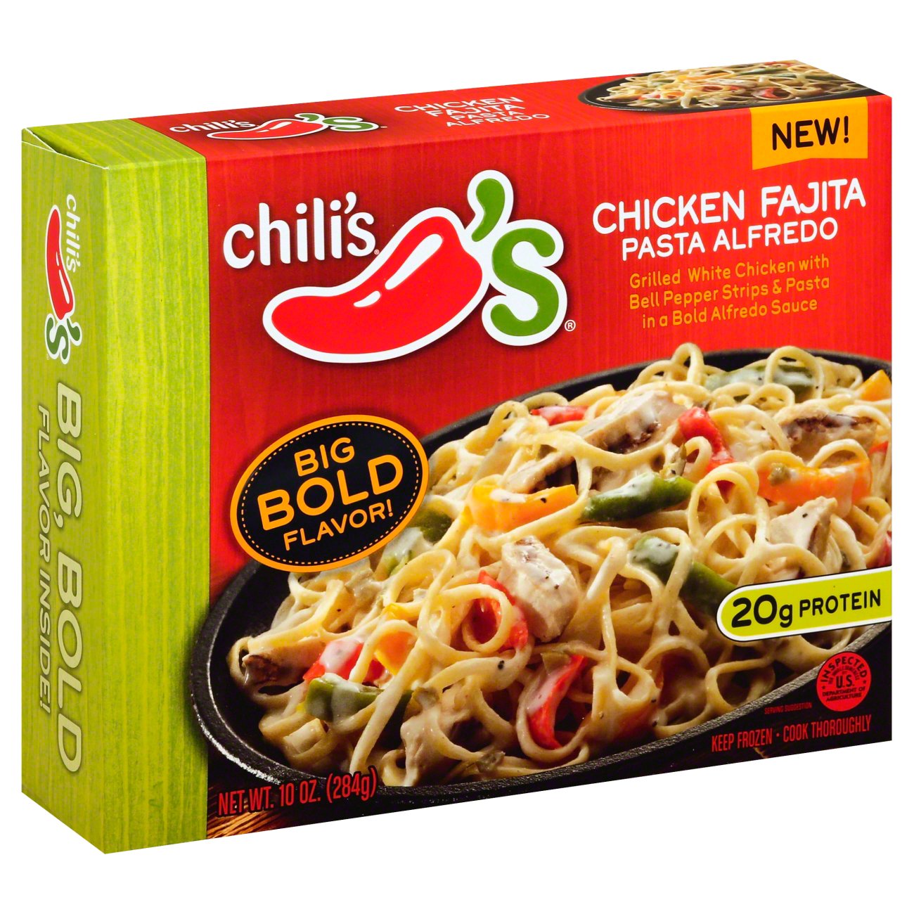 Chili's Chicken Fajita Pasta Alfredo Shop Meals & Sides at HEB