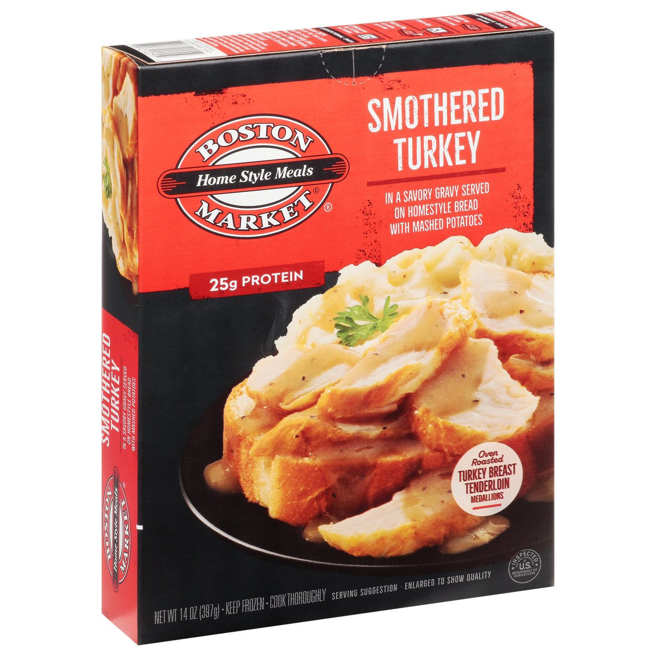 Boston Market Home Style Meals Smothered Turkey - Shop Entrees & Sides ...