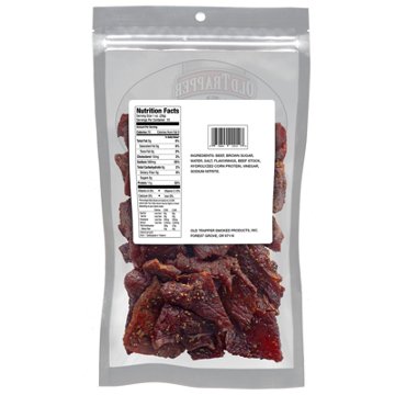 Old Trapper Peppered Beef Jerky, 10 oz