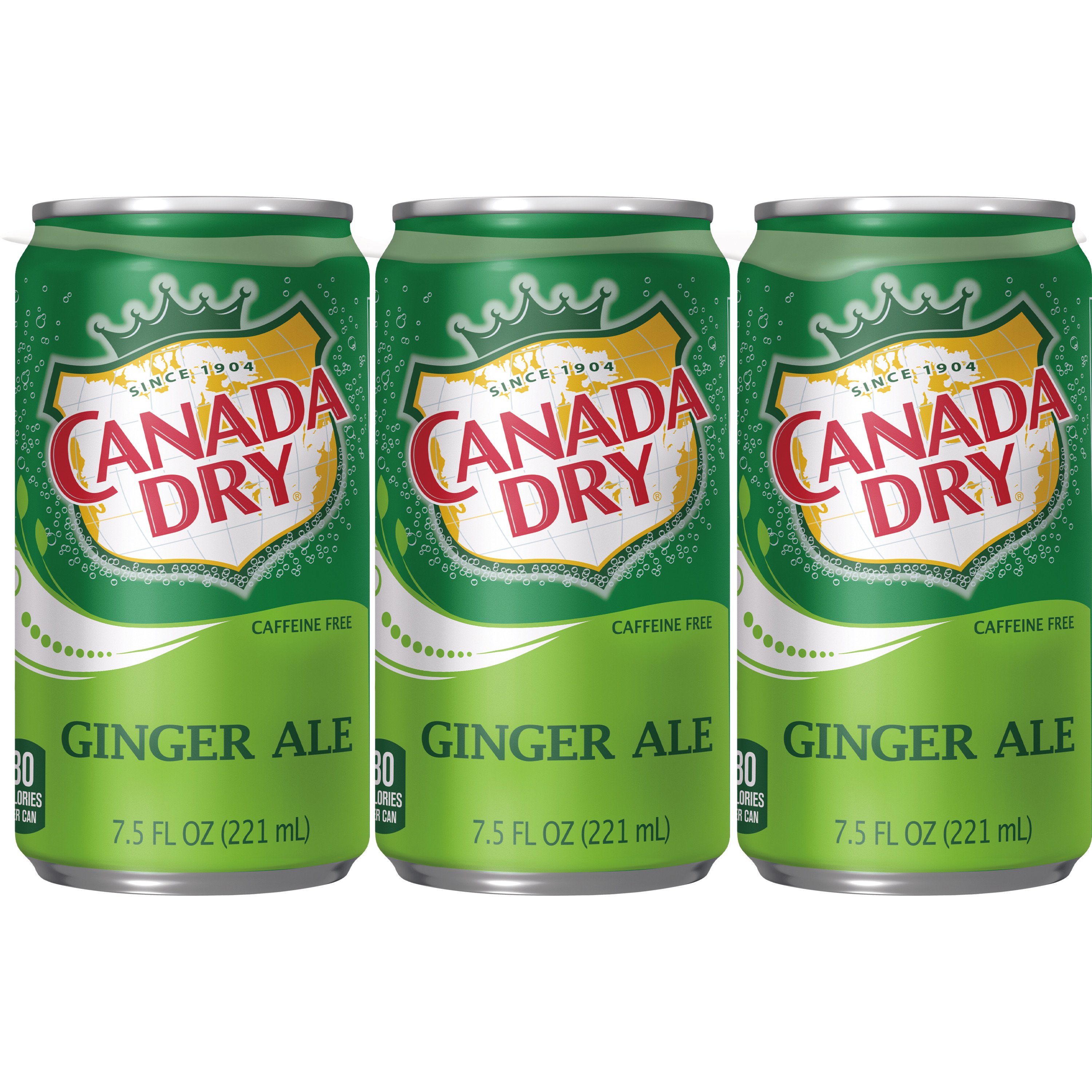 Canada Dry Ginger Ale 7.5 oz Cans Shop Soda at HEB