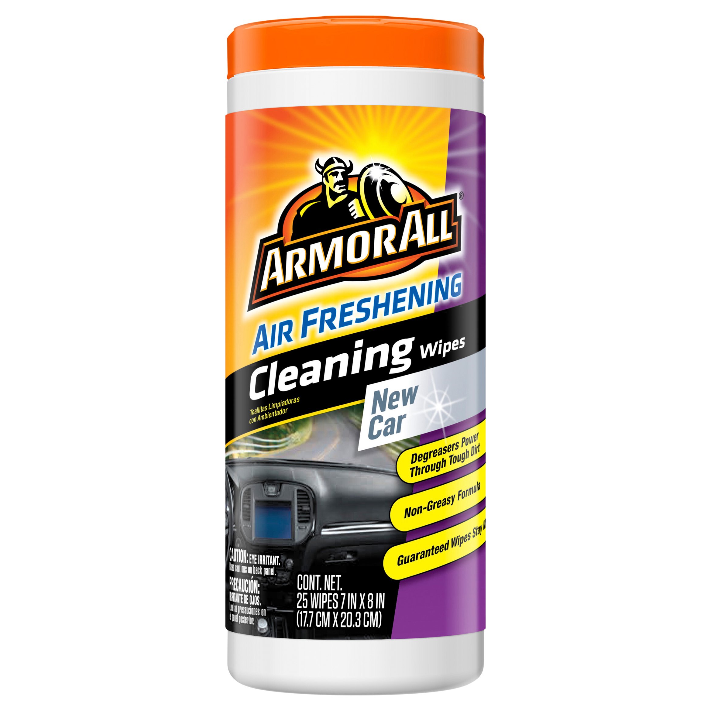 Armor All Air Freshening Auto Cleaning Wipes, New Car Scent - Shop ...