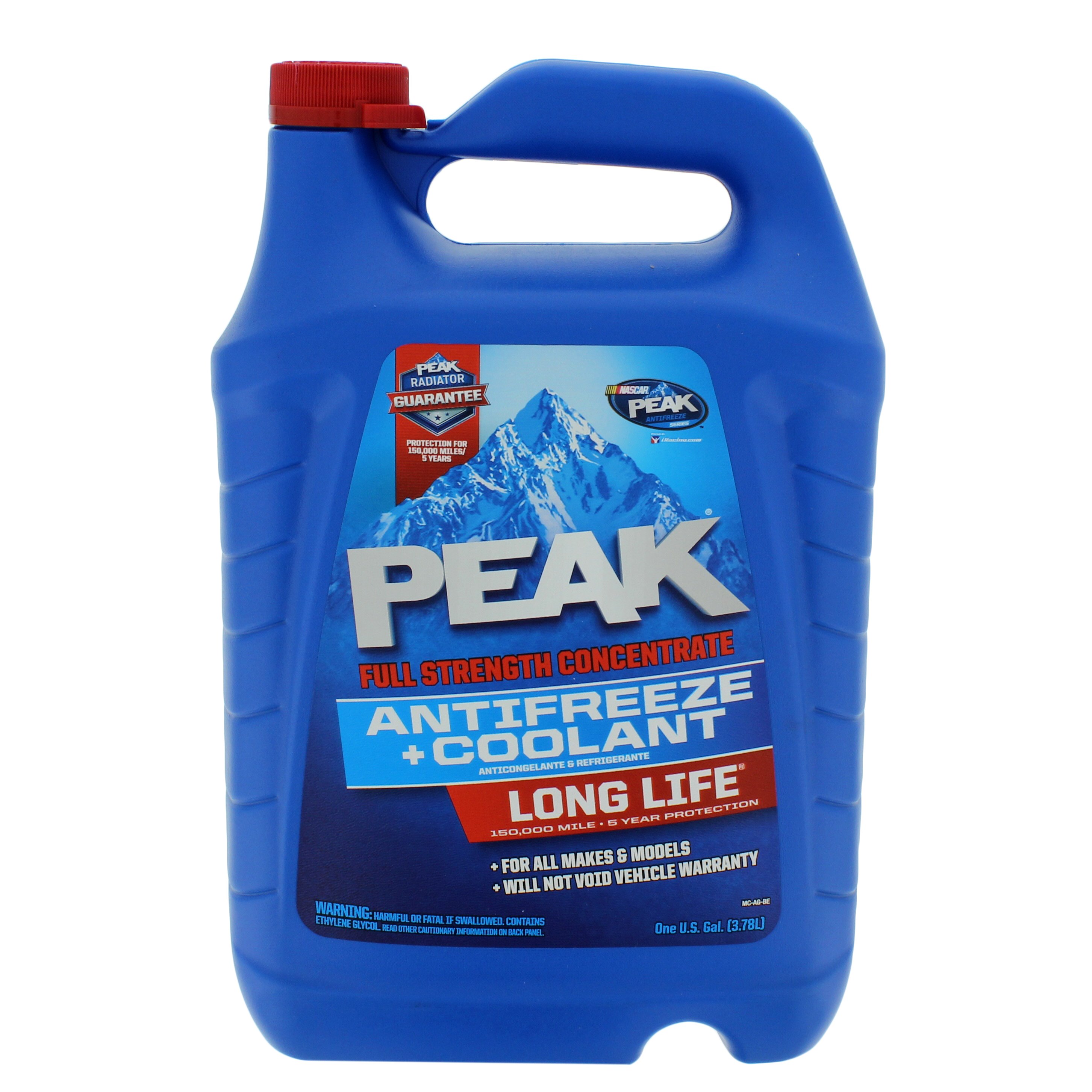 Peak Long Life Full Strength Antifreeze & Coolant Shop Motor oil