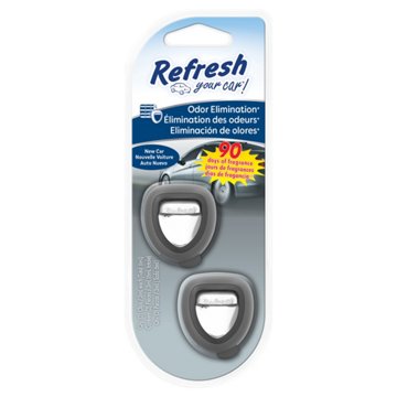 Refresh Your Car Mini Diffusers - New Car, 2 pk