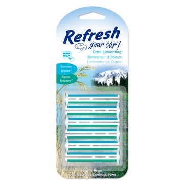 Refresh Your Car Vent Sticks - Alpine Meadow & Summer Breeze, 6 pk
