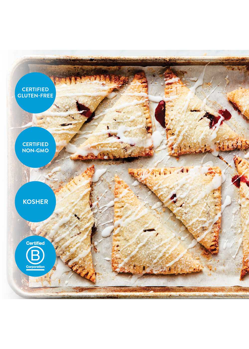 King Arthur GlutenFree Pie Crust Mix Shop Baking Mixes at HEB