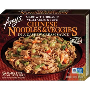Amy's 14g Protein Dairy Free Chinese Noodles & Veggies