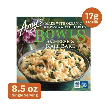 Amy's 17g Protein 3 Cheese & Kale Bake Bowl