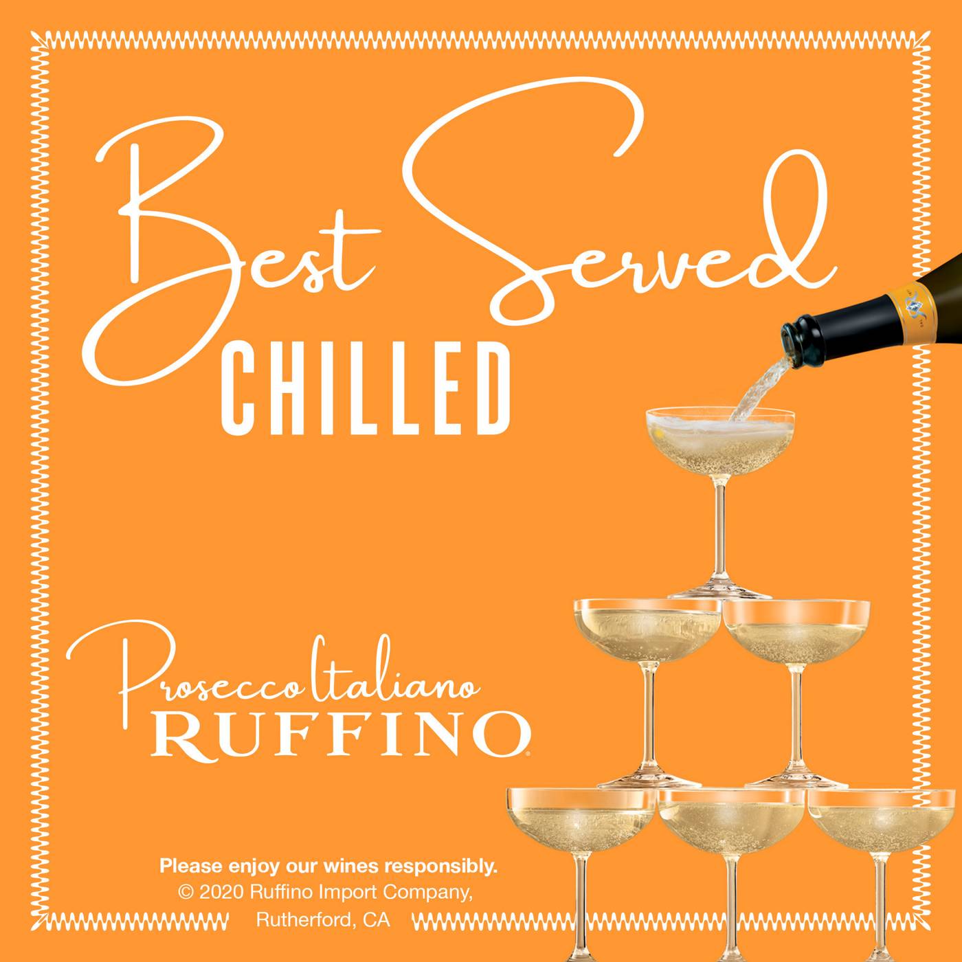 Ruffino Prosecco DOC Italian White Sparkling Wine; image 3 of 7