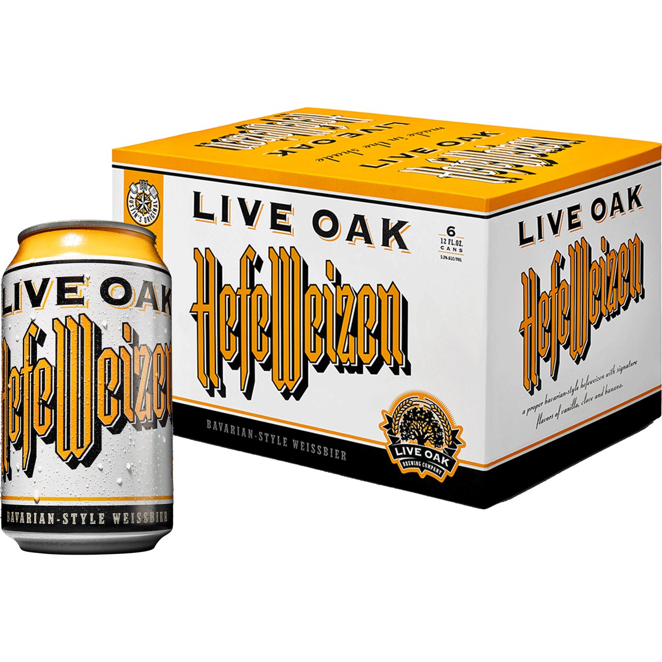 Live Oak Hefeweizen Beer 12 oz Cans Shop Beer at HEB