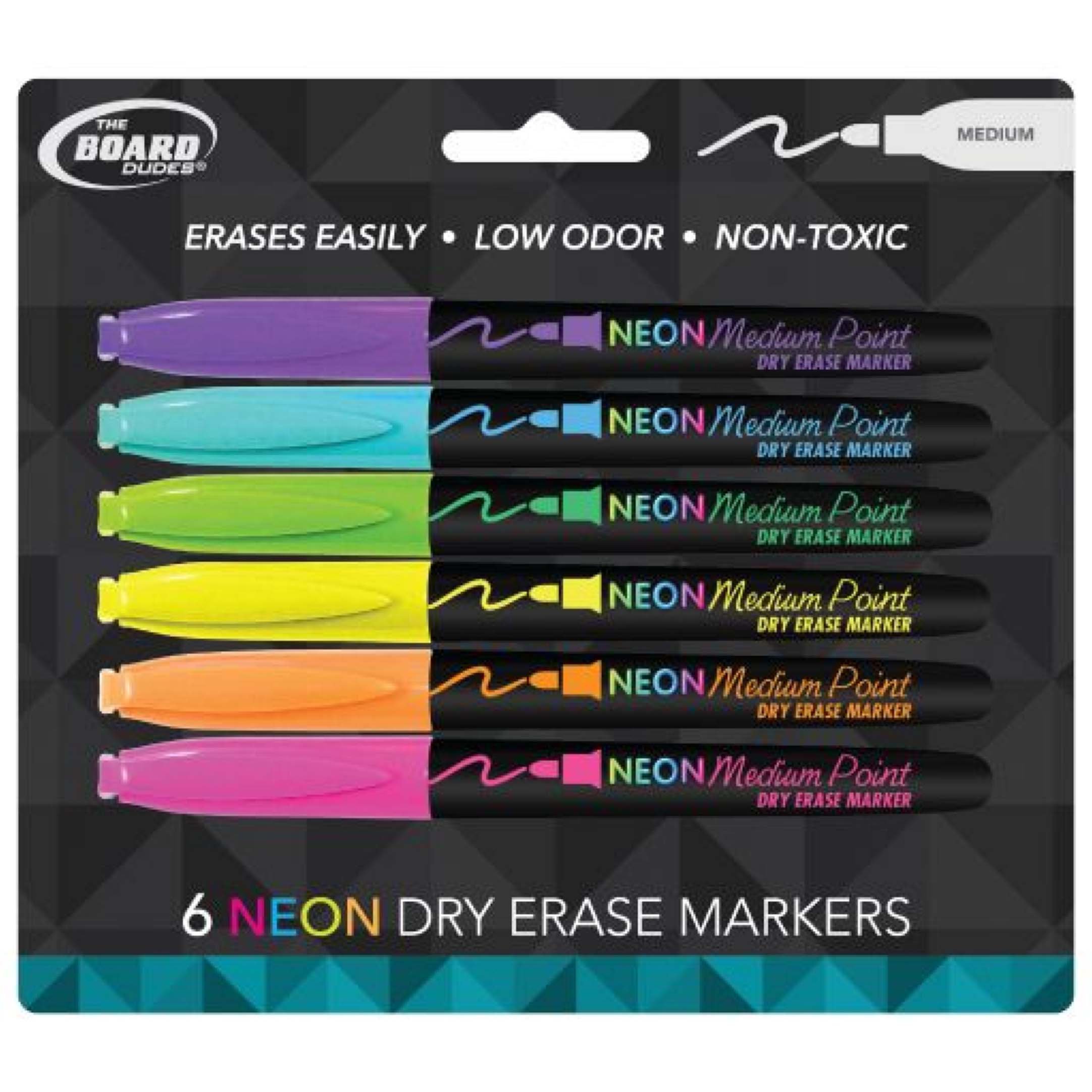 Mattel The Board Dudes Neon Dry Erase Markers Shop School & Office