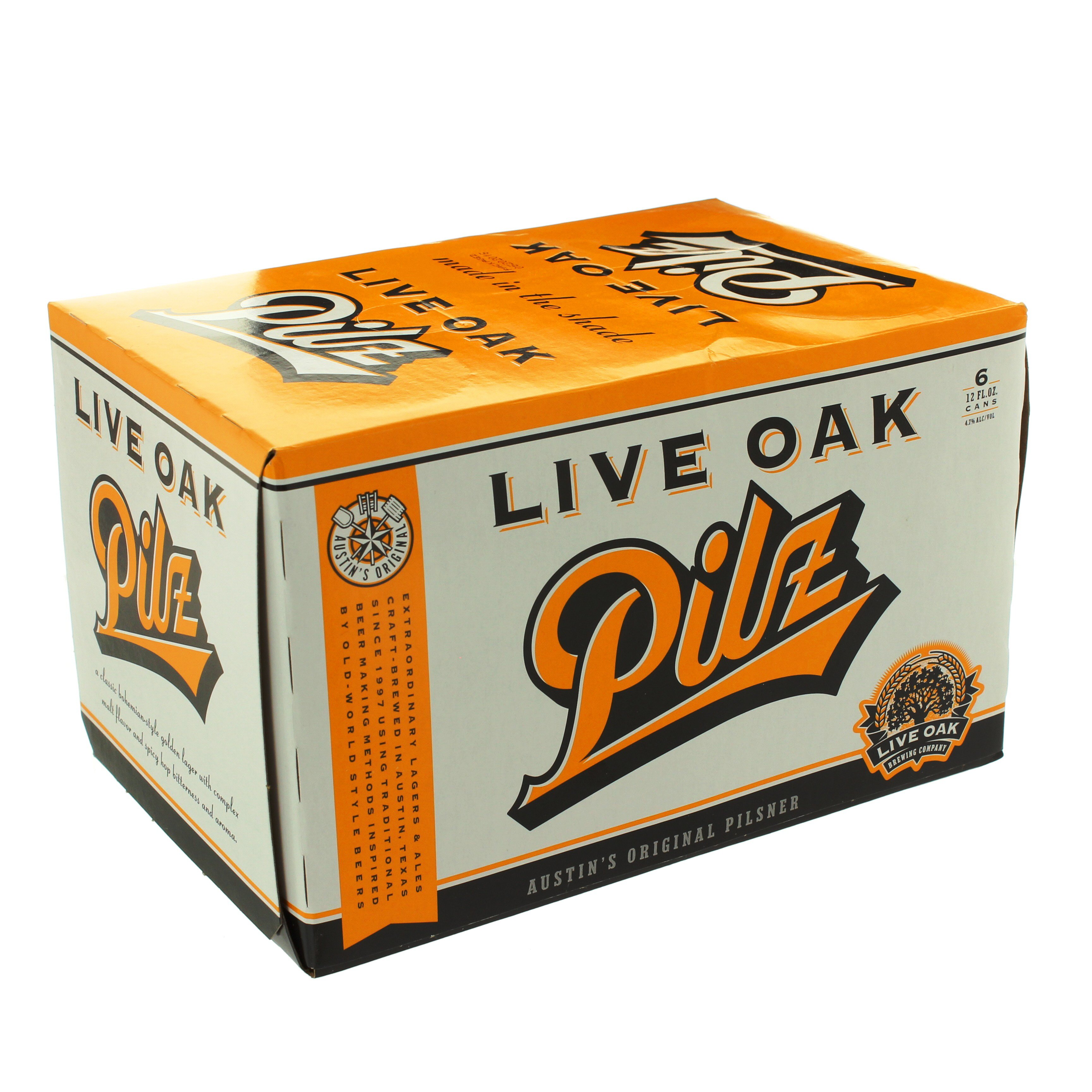 Live Oak Pilz Beer 12 oz Cans - Shop Beer at H-E-B