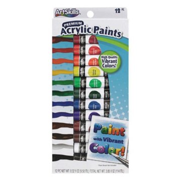 ArtSkills Premium Acrylic Paints, 12 ct