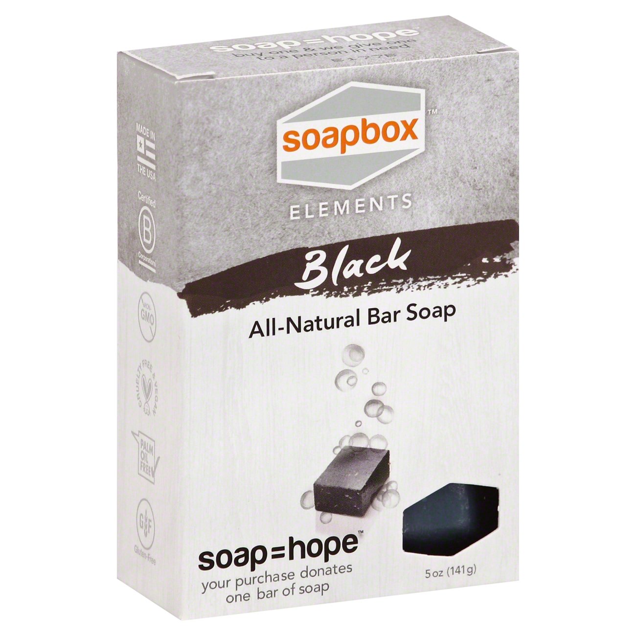 Soapbox on sale black soap