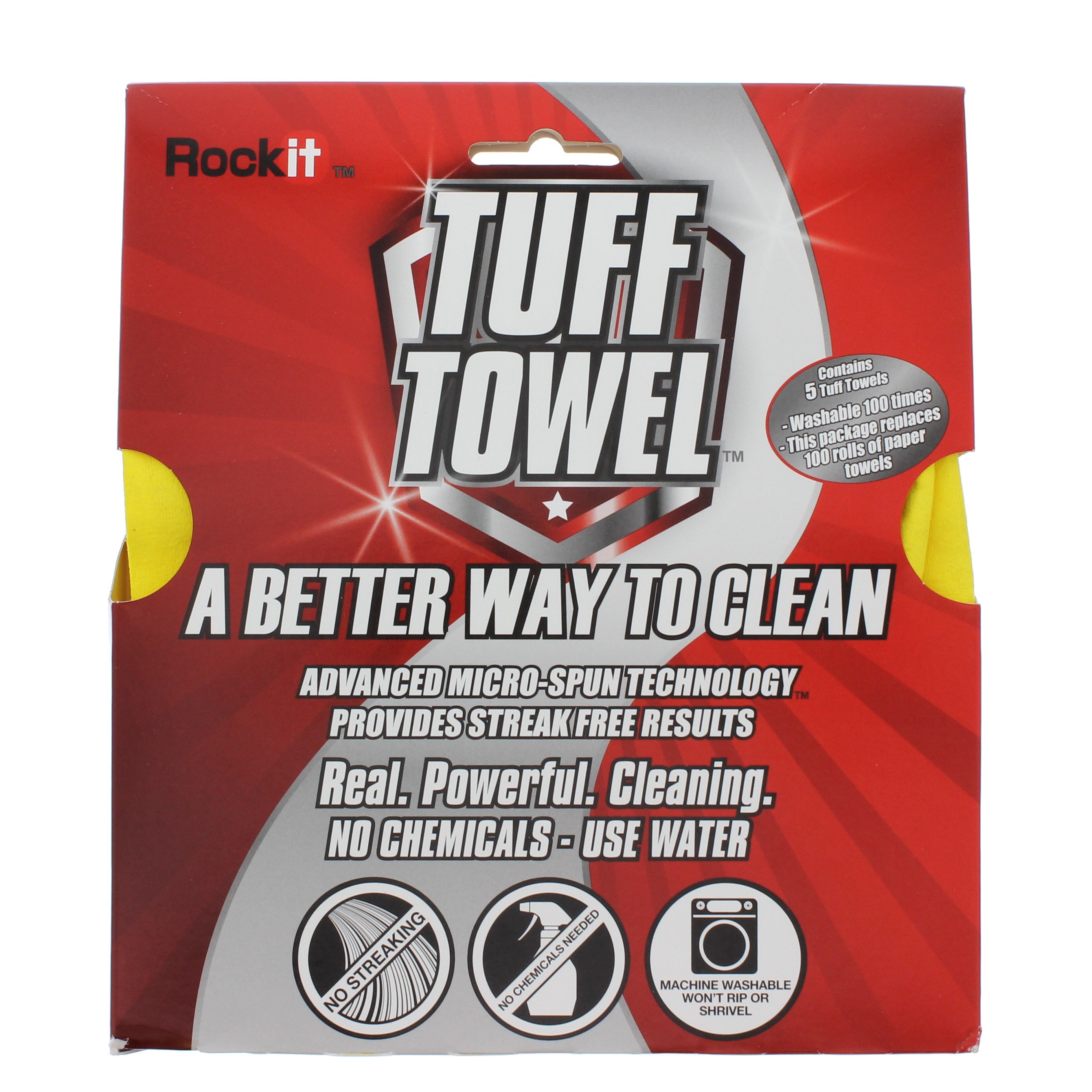 Rock It Tuff Towel All Purpose Cleaning Cloth Shop Cleaning cloths