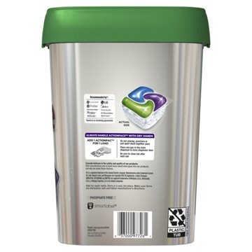 Cascade Platinum Dishwasher Pods, Fresh Scent, 59 ct