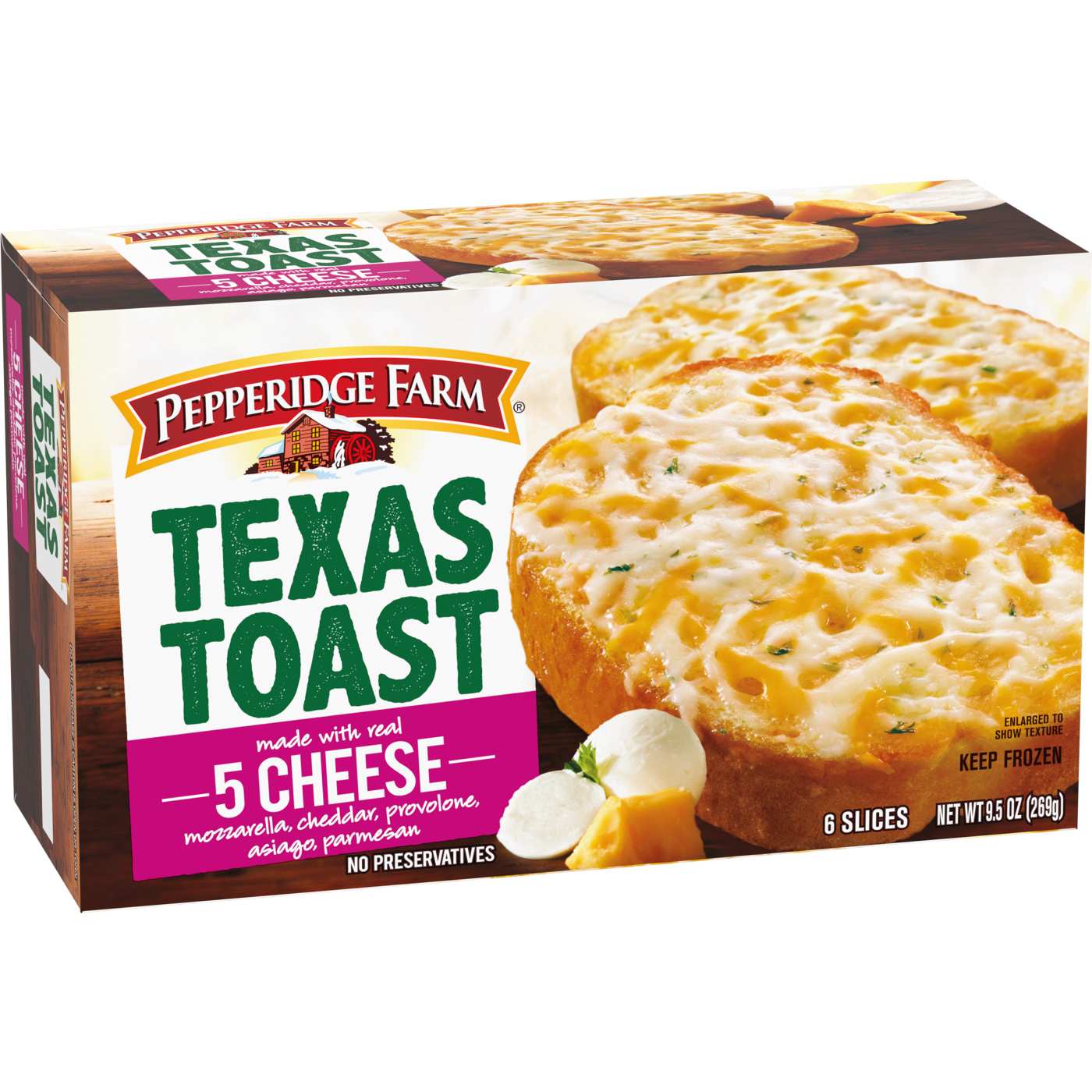 Pepperidge Farm Texas Toast Frozen 5 Cheese Bread; image 2 of 6