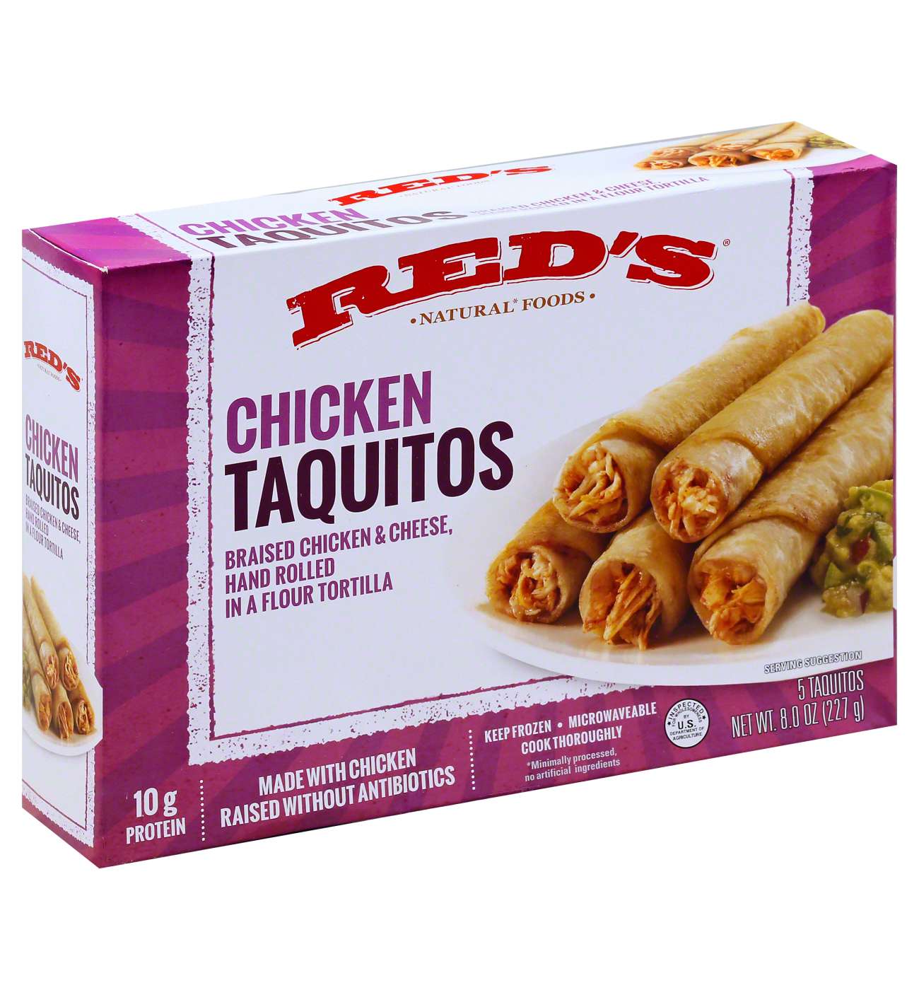 Red's Natural Foods Chicken Taquitos; image 1 of 2