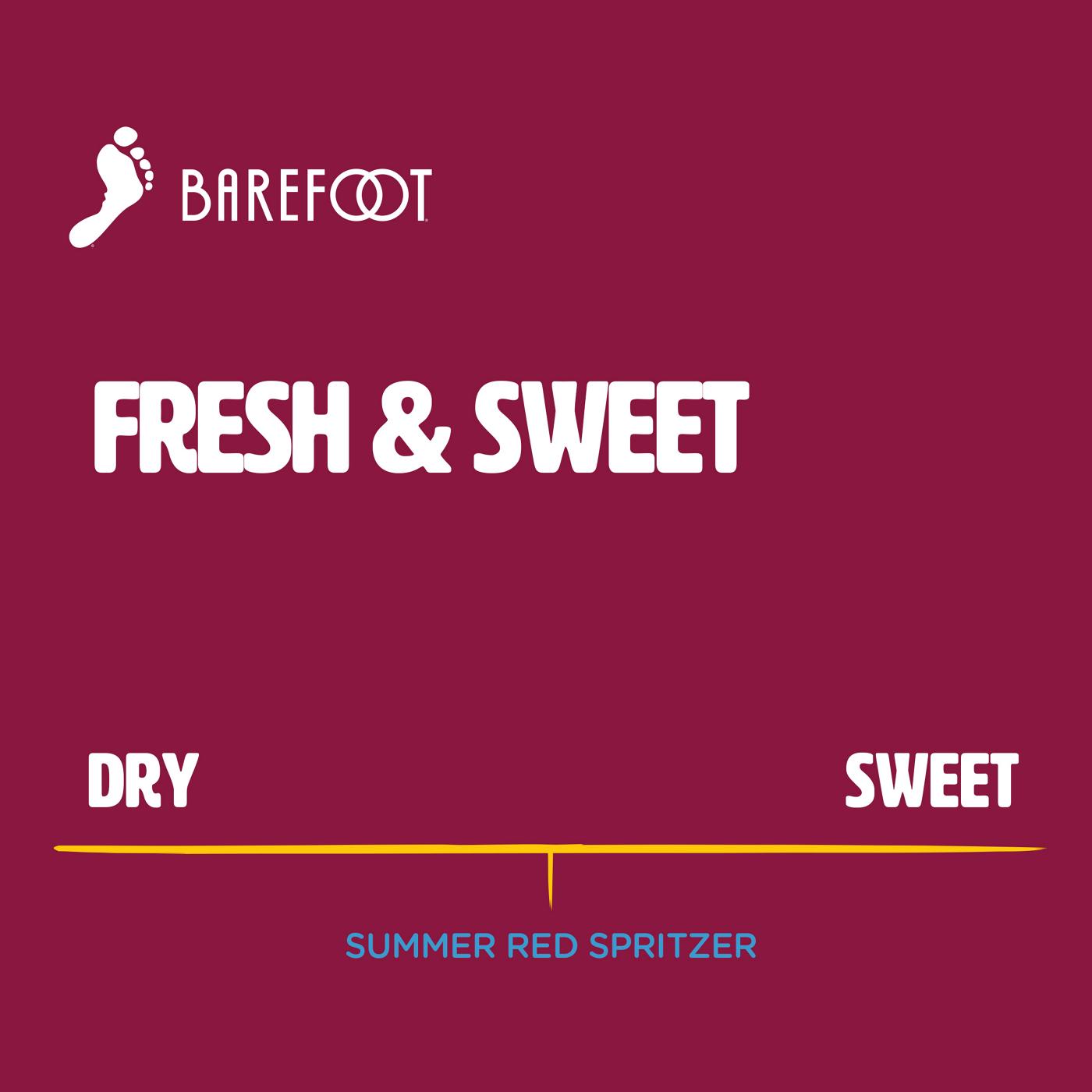 Barefoot Spritzer Summer Red Wine 250 mL; image 6 of 6