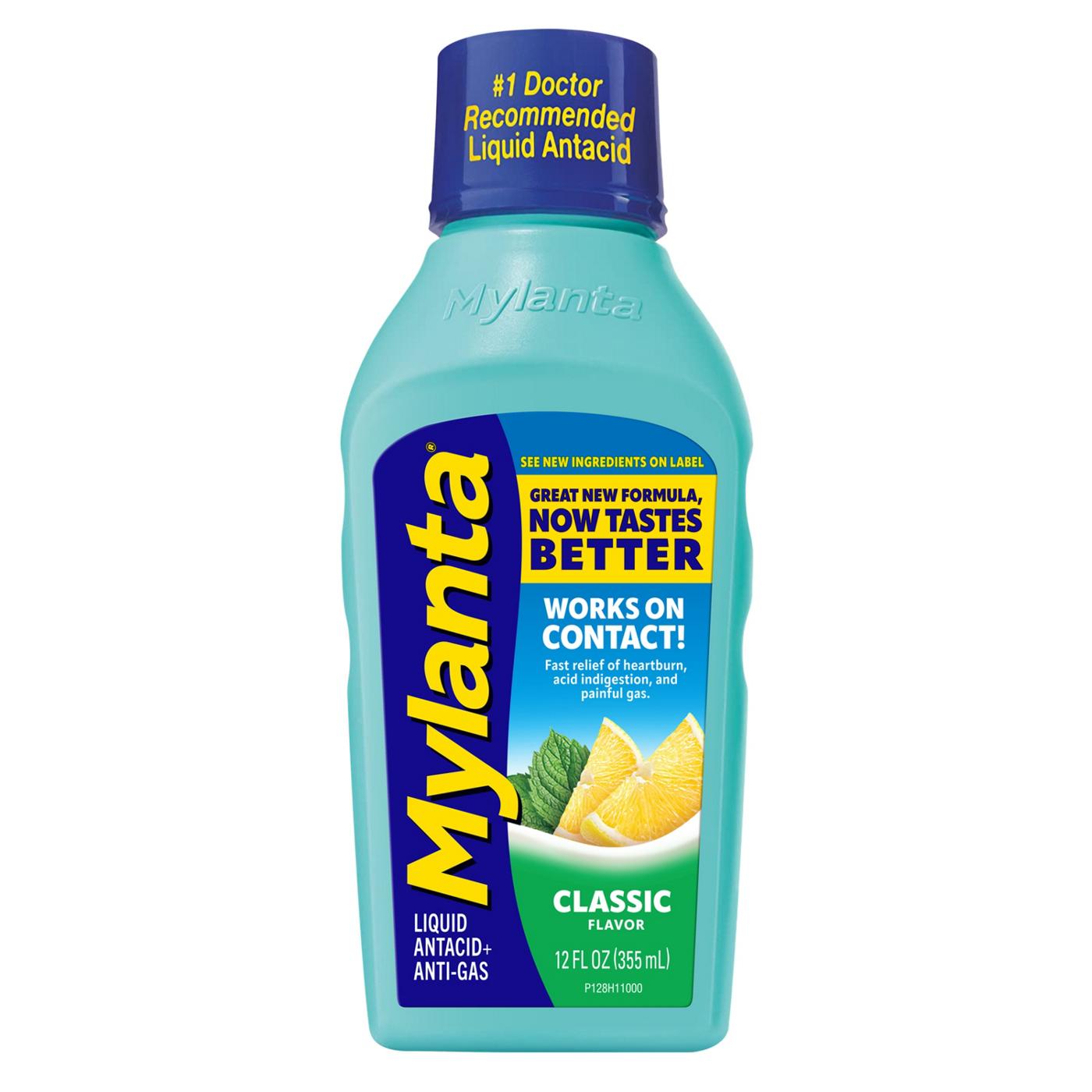 Mylanta Antacid & Anti-Gas Liquid - Classic; image 1 of 9