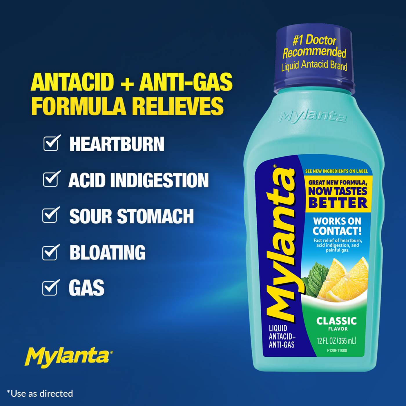 Mylanta Antacid & Anti-Gas Liquid - Classic; image 9 of 9