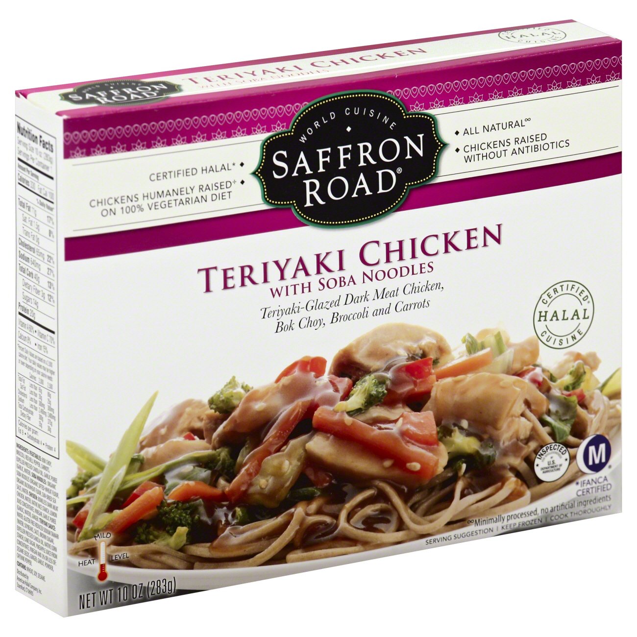 Saffron Road Teriyaki Chicken With Soba Noodles Shop Entrees & Sides