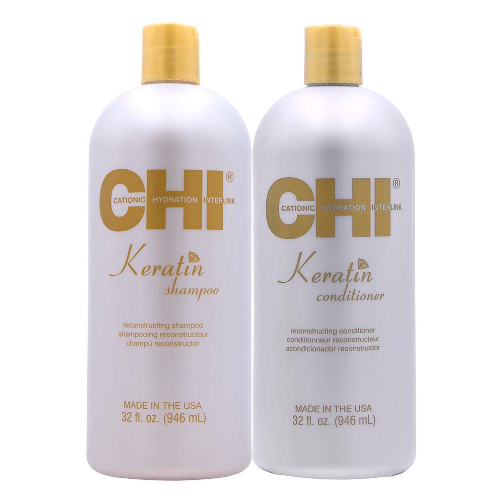 CHI Keratin Shampoo & Conditioner Duo, 2 Pk Shop Shampoo