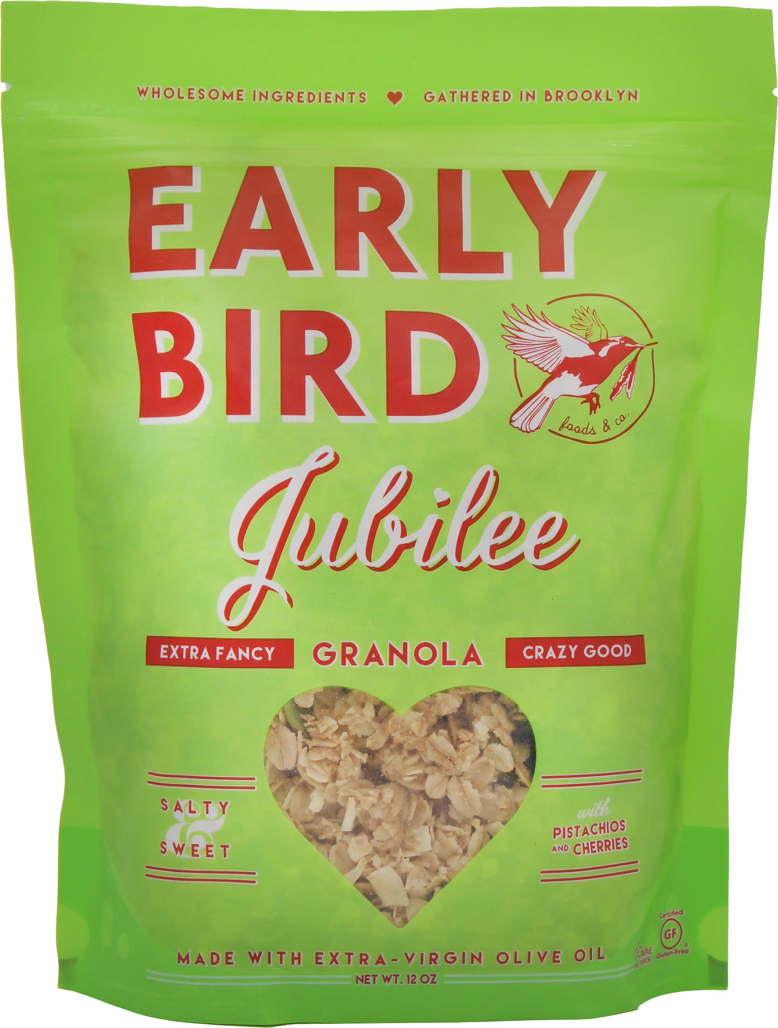 Early Bird Jubilee Pistachio & Cherry Granola Shop Granola & Snack