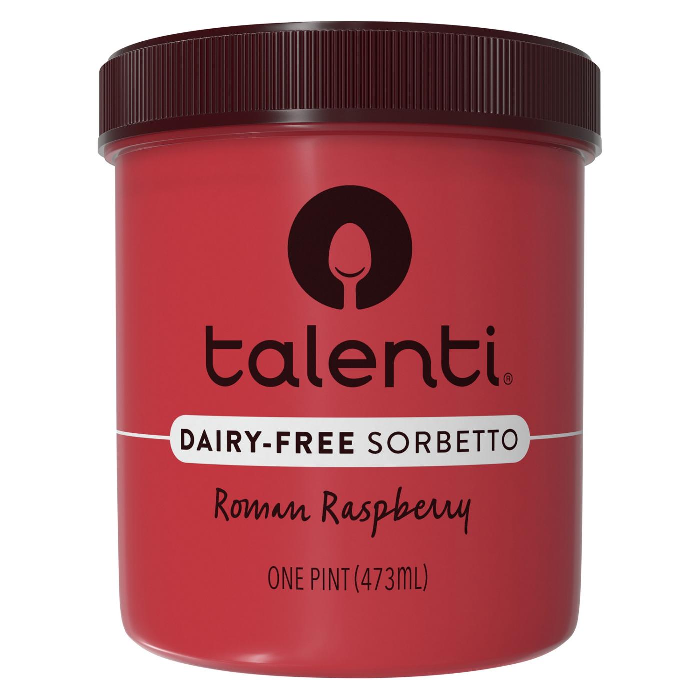 Talenti Roman Raspberry Dairy-Free Sorbetto - Shop Sorbet at H-E-B