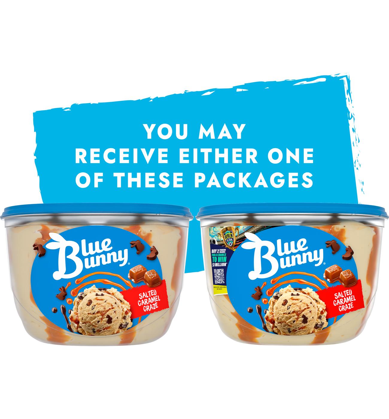 Blue Bunny Salted Caramel Craze Ice Cream - Shop Ice cream at H-E-B