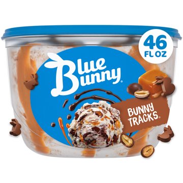 Blue Bunny Bunny Tracks Ice Cream