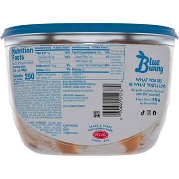 Blue Bunny Bunny Tracks Ice Cream