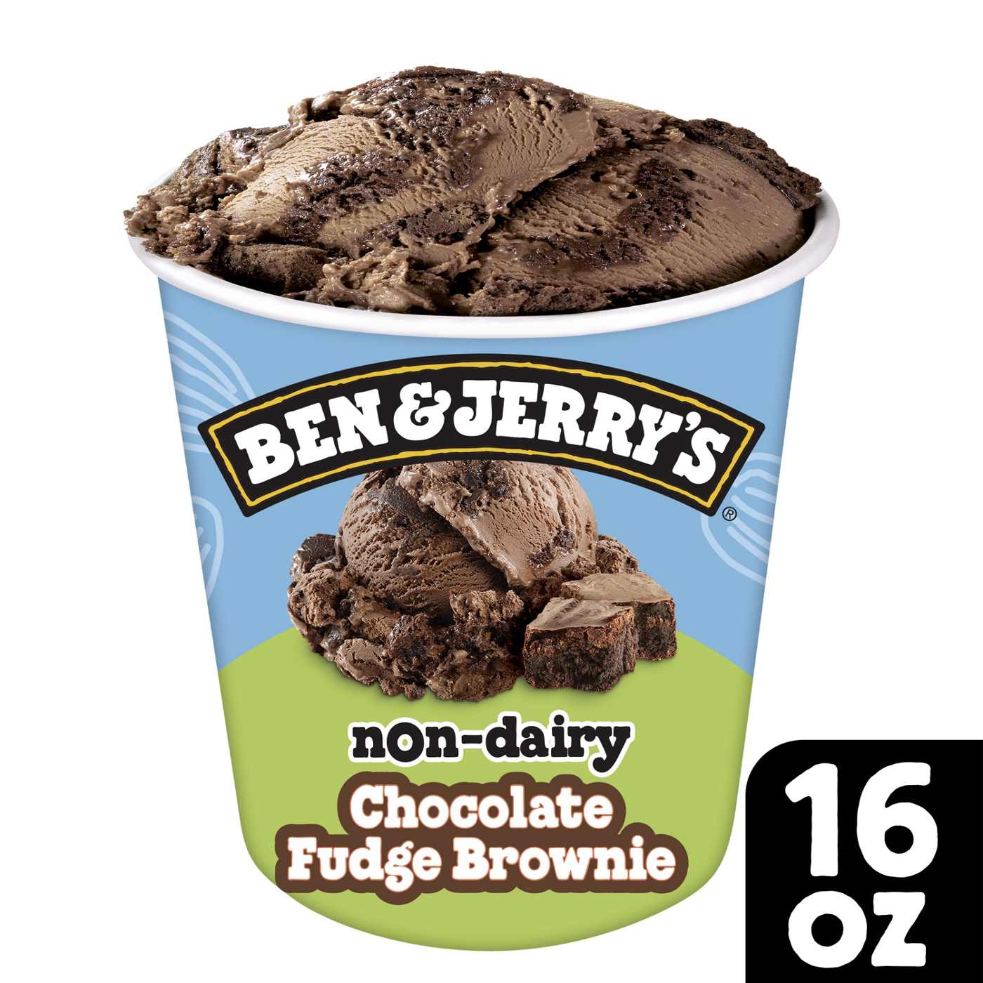 Ben & Jerry's Non-Dairy Chocolate Fudge Brownie Frozen Dessert; image 3 of 3