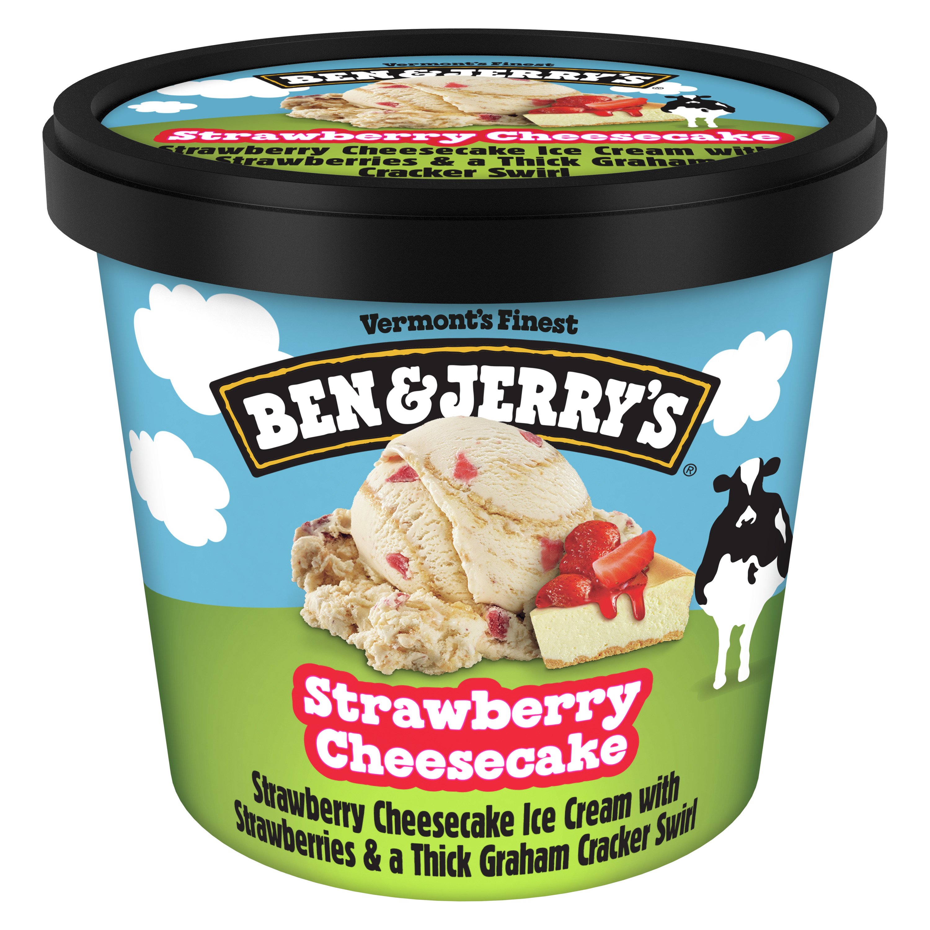 Ben And Jerrys Strawberry Cheesecake Shop Ice Cream At H E B 