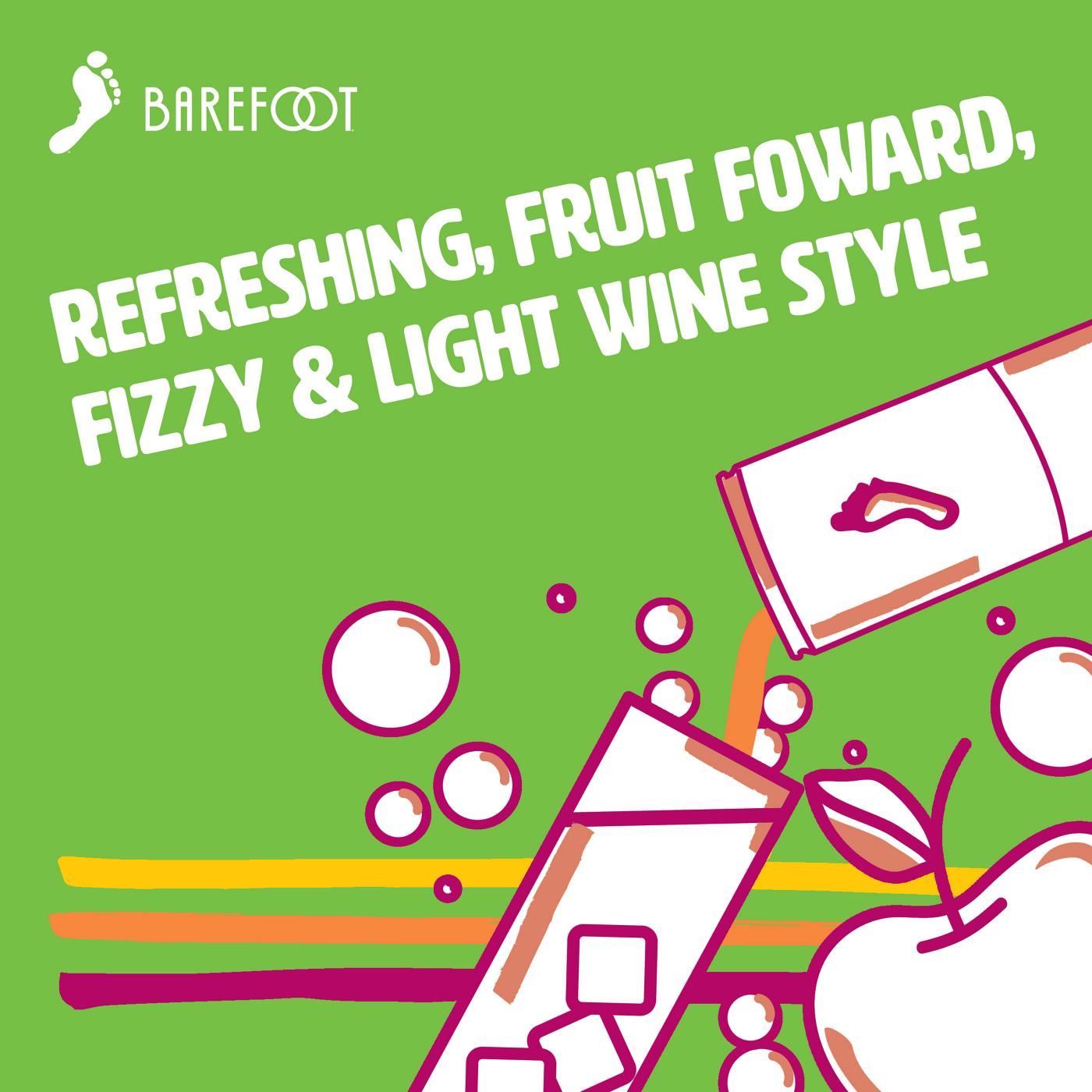 Barefoot Spritzer Crisp White Wine 250 mL; image 2 of 6