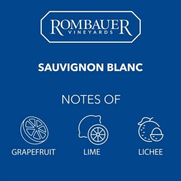 Rombauer Sauvignon Blanc California White Wine, 750 mL