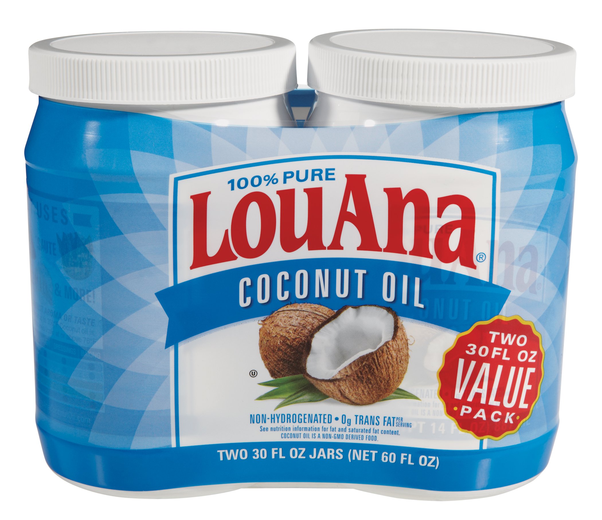 LouAna Coconut Oil Twin Pack Shop Oils at HEB