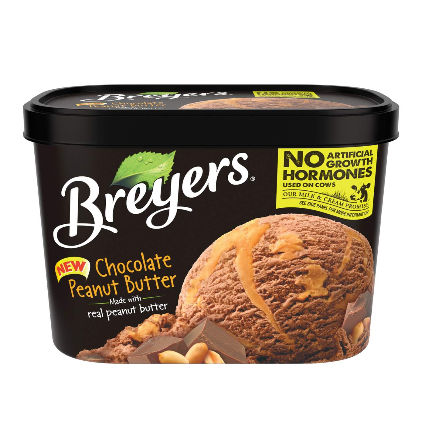 Breyers Chocolate Peanut Butter Ice Cream; image 1 of 2