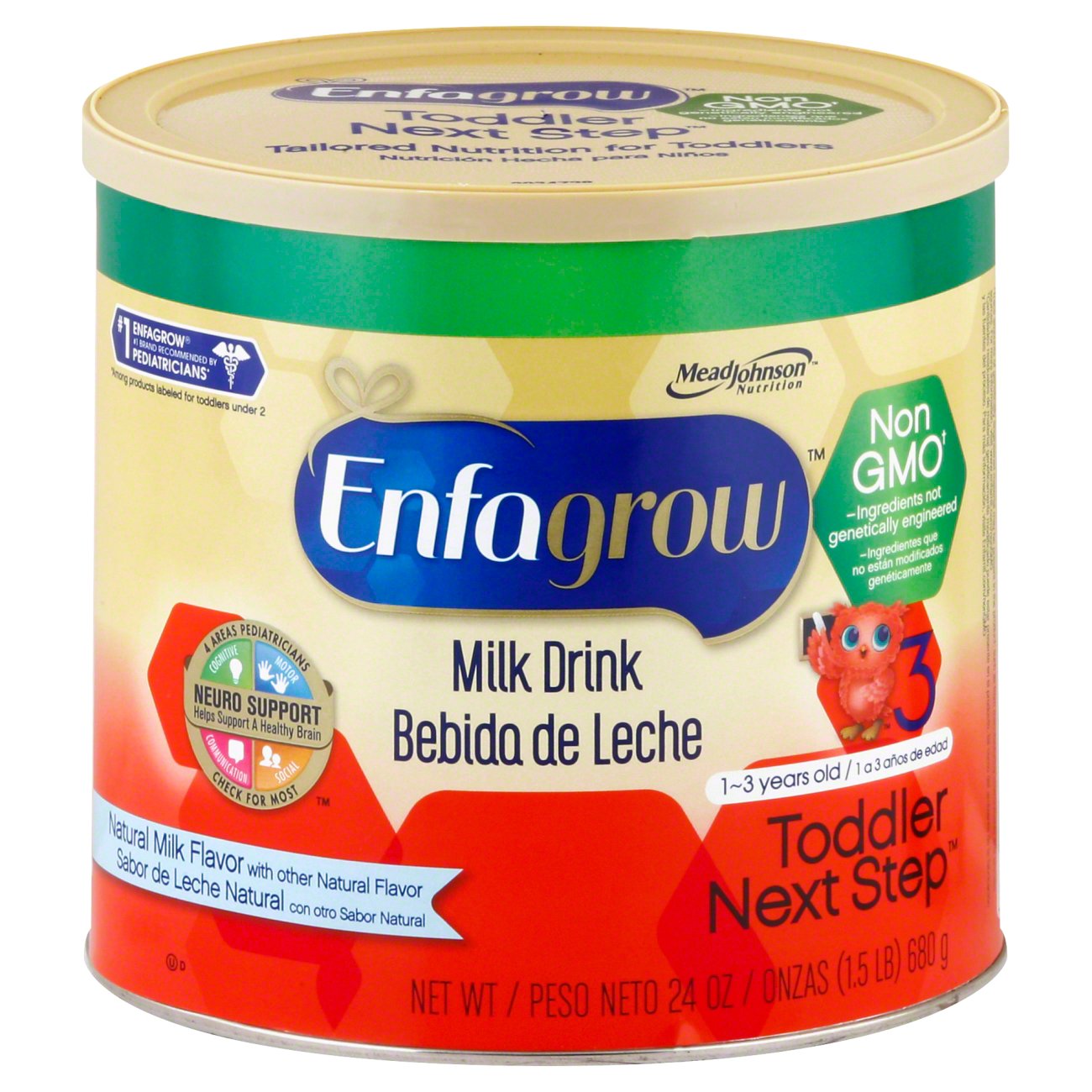 Enfagrow Toddler Next Step NonGMO Milk Drink Powder