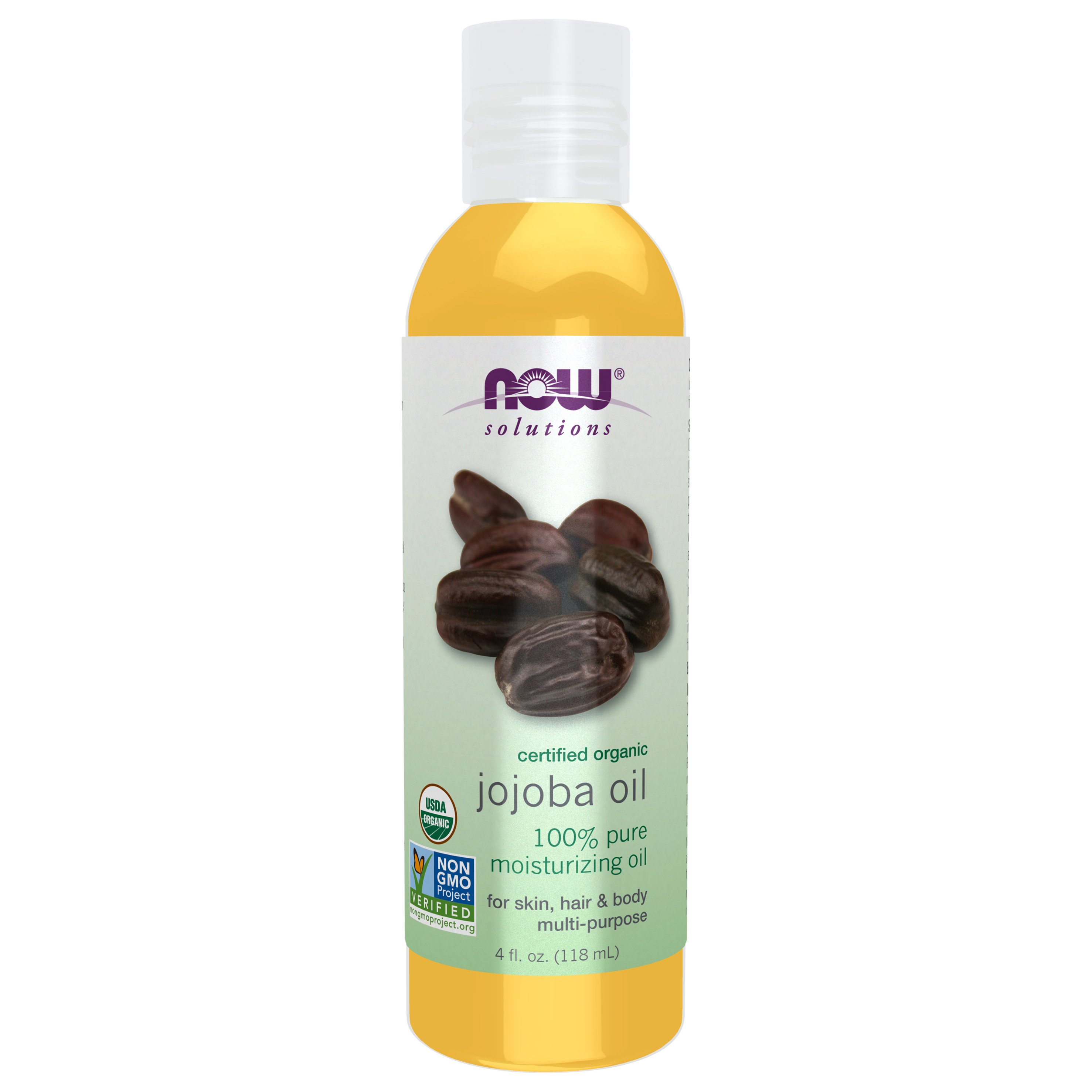 NOW Solutions Organic Moisturizing Jojoba Oil - Shop Facial Moisturizer ...