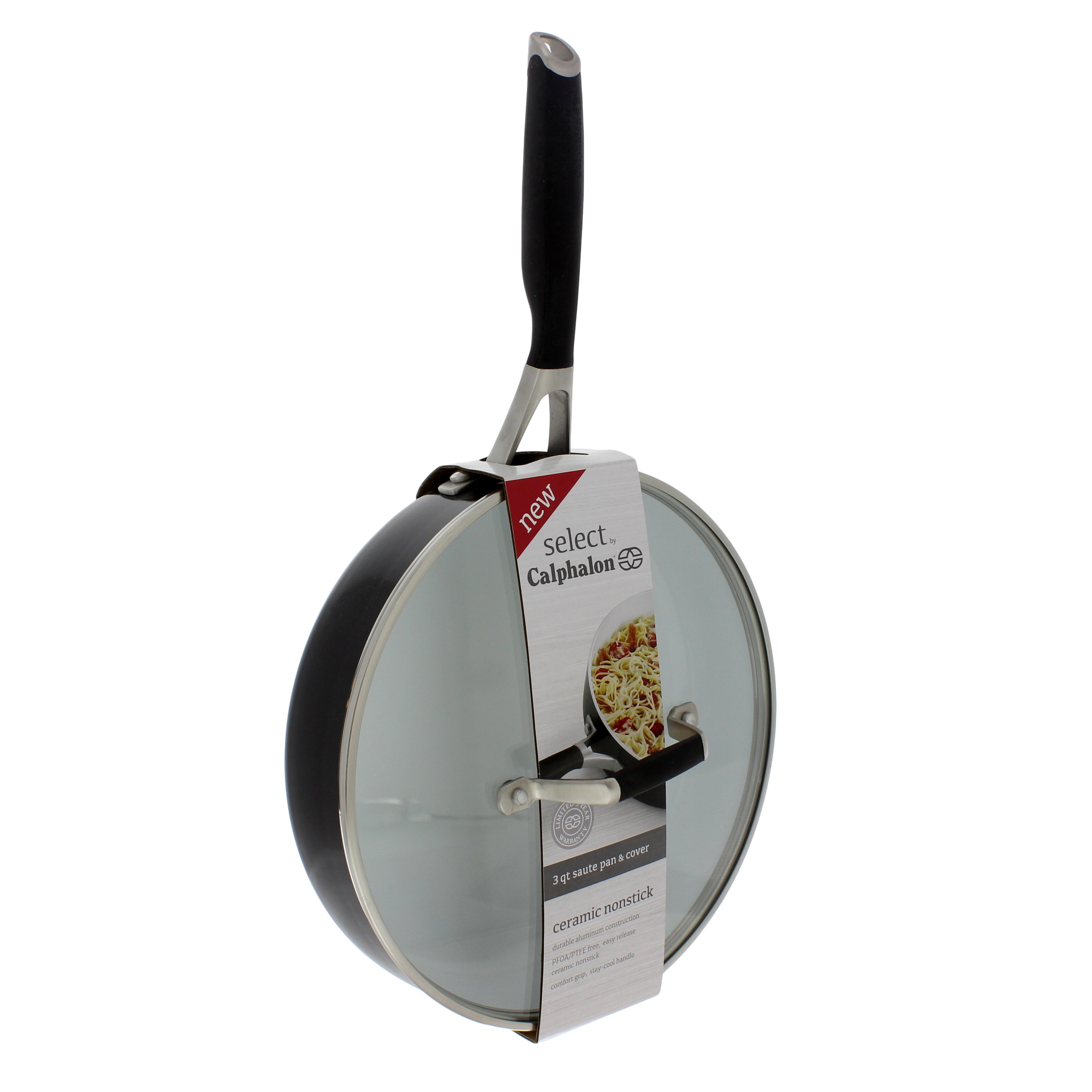 Calphalon Select Ceramic Nonstick 3 QT Saute Pan Shop Kitchen