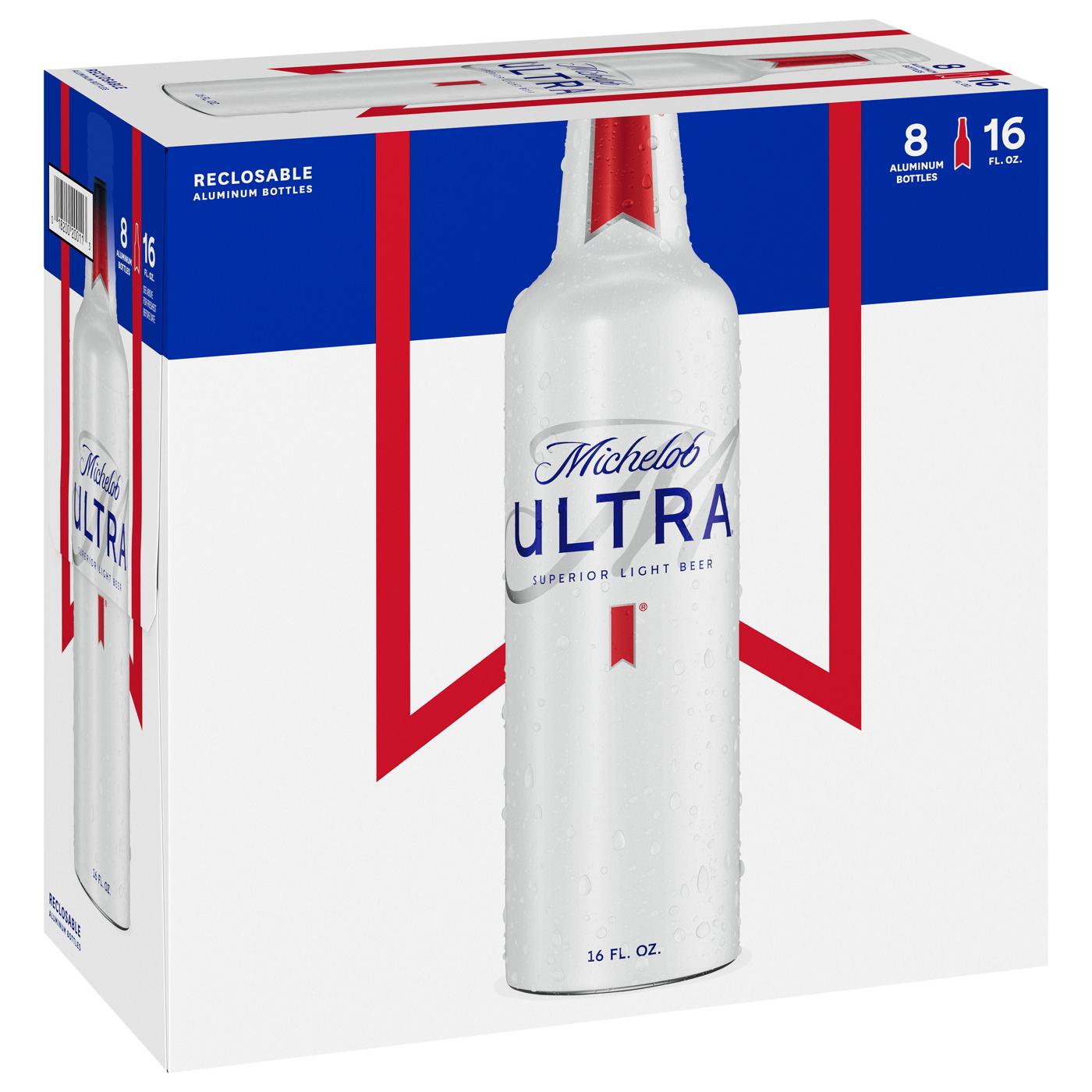 Michelob Ultra Beer 16 oz Aluminum Bottles; image 1 of 2