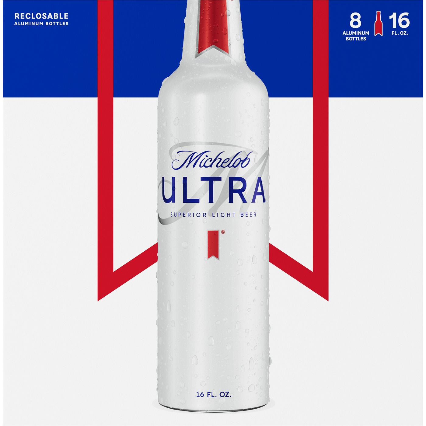 Michelob Ultra Beer 16 oz Aluminum Bottles; image 2 of 2