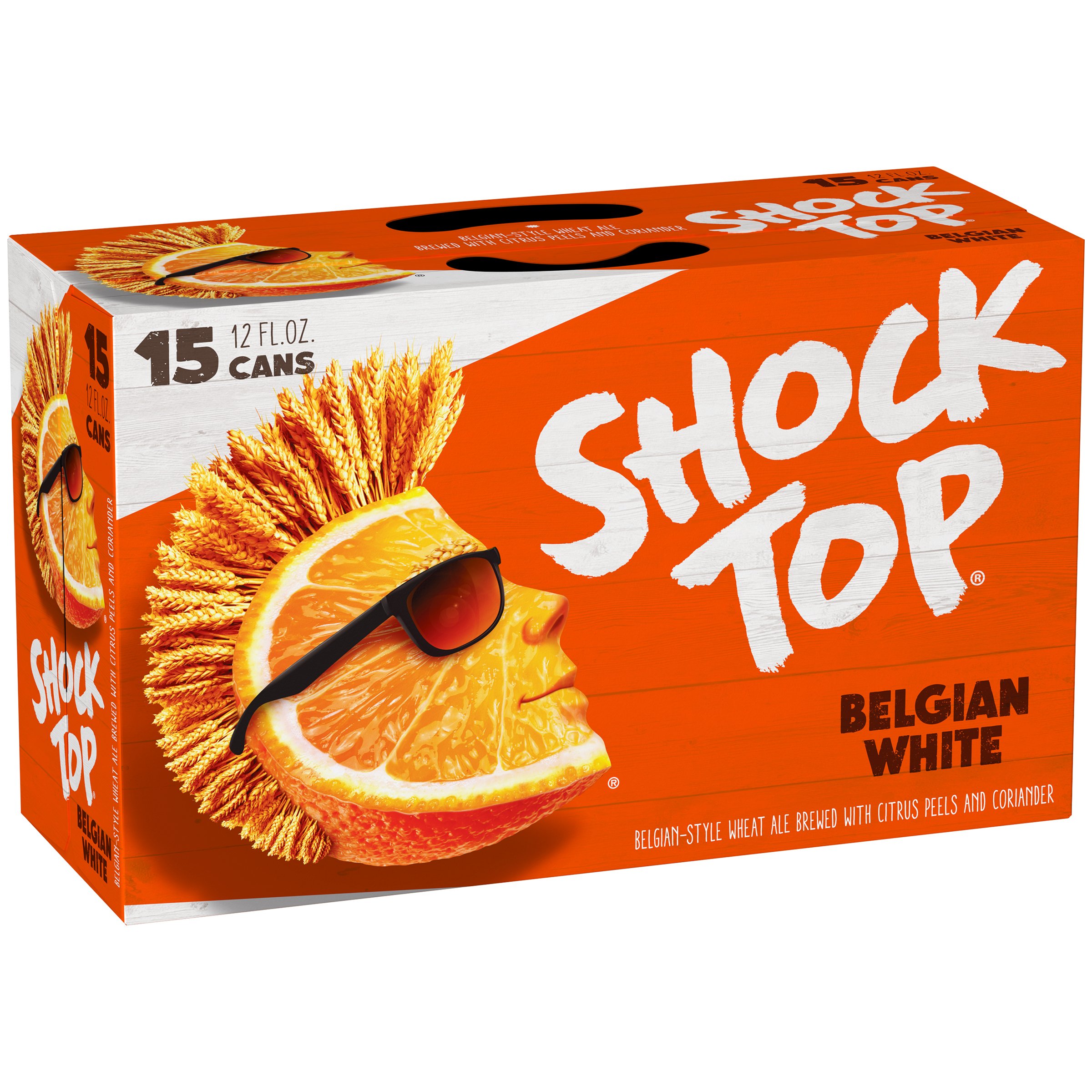 Shock Top Belgian White Beer 12 oz Cans - Shop Beer at H-E-B