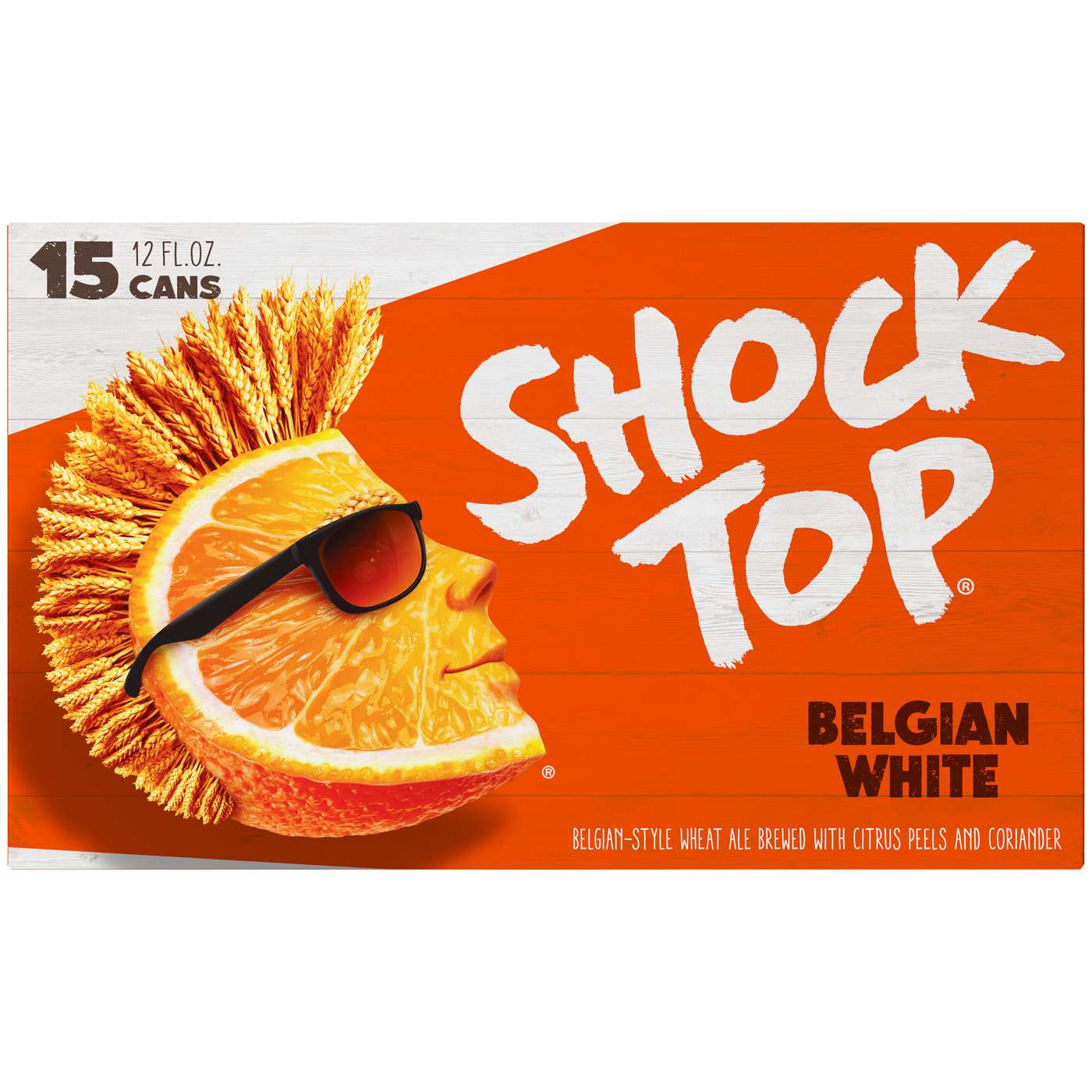 Shock Top Belgian White  Beer 12 oz  Cans; image 2 of 2