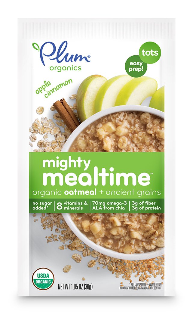 plum organics oatmeal