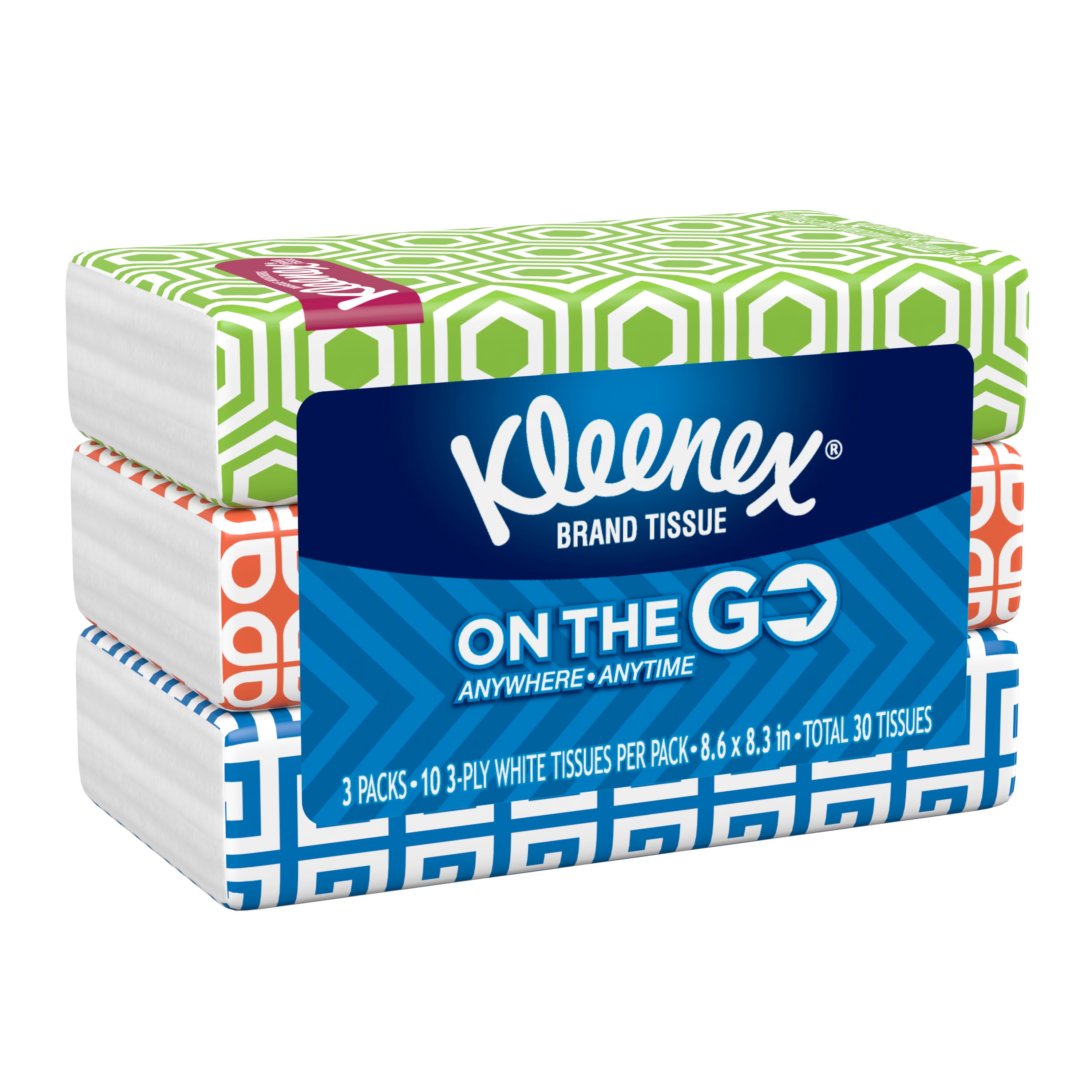 Kleenex On-The-Go Ultra Facial Tissues 6 pk - Shop Facial Tissue at H-E-B